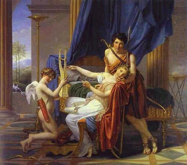 Jacques-Louis David Sappho and Phaon china oil painting image